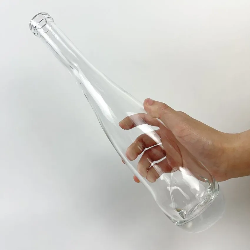 500ml 550g Subuliform Twist Super Flint Vodka Brandy Whiskey Tequila Glass Bottles