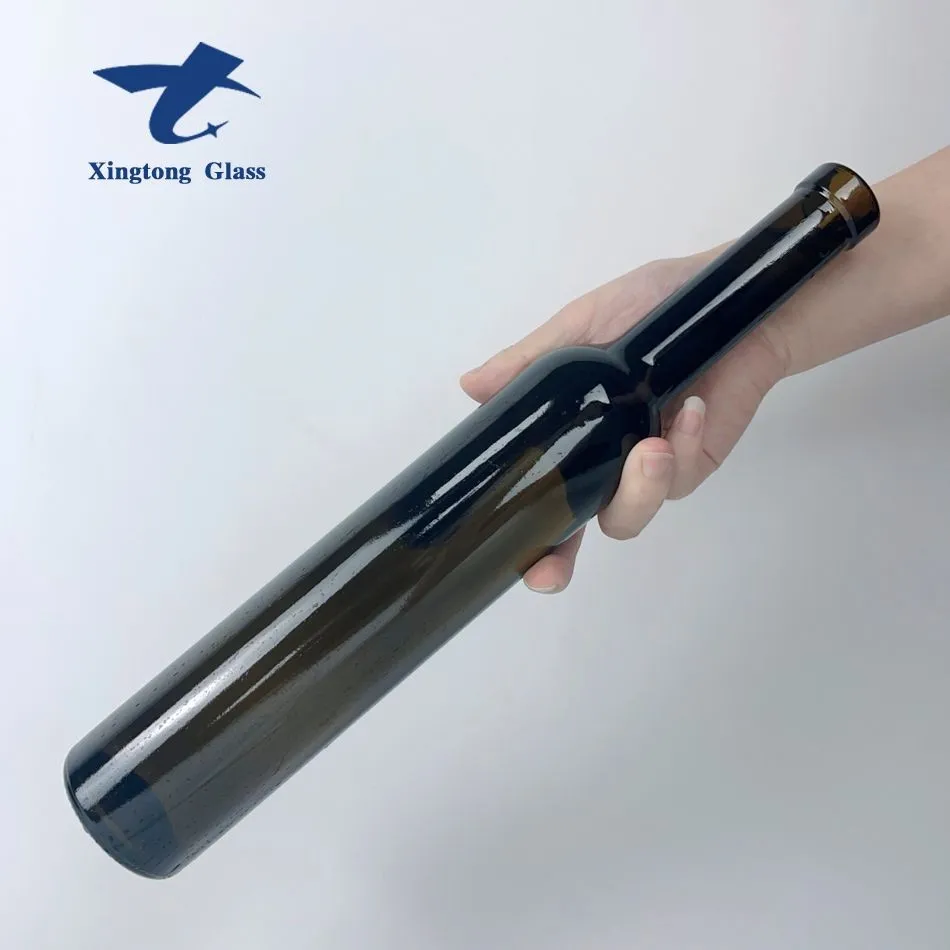 Oliver Oil Glass Bottle Painted Black