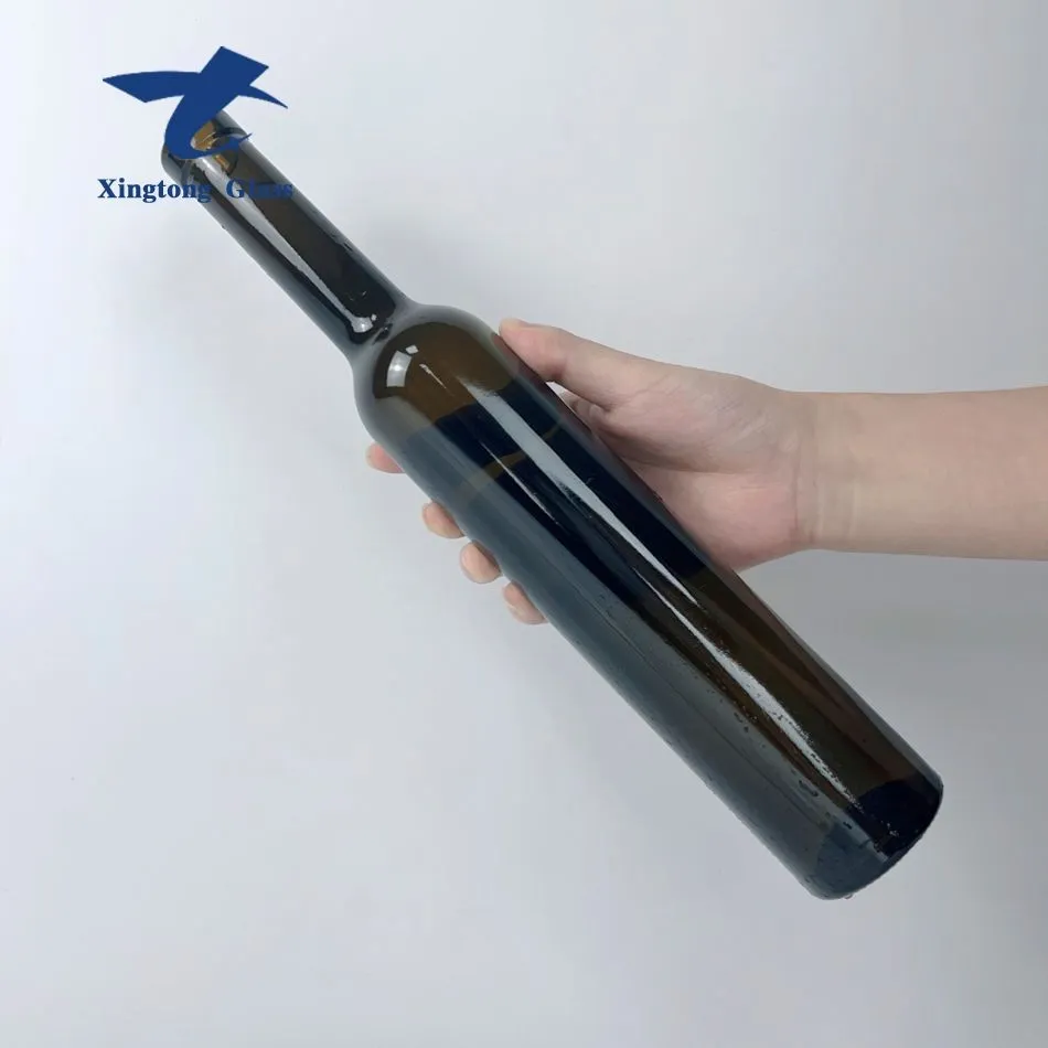 Oliver Oil Glass Bottle Painted Black